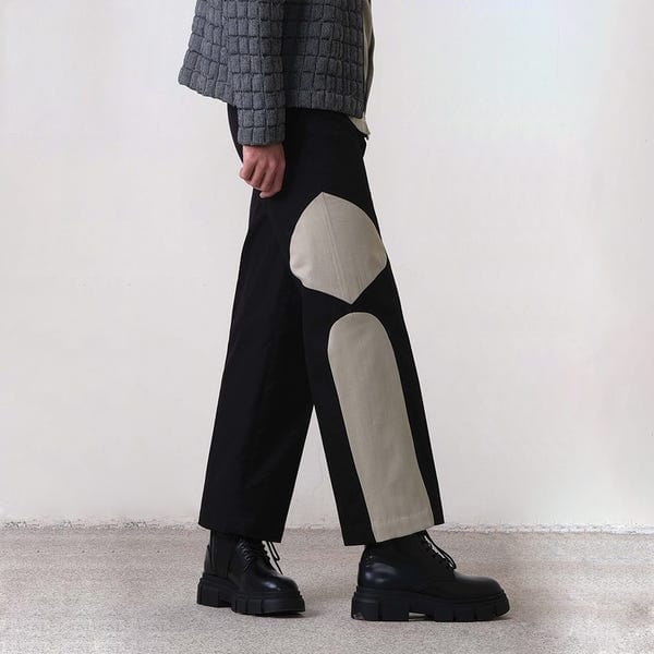 MARGN — Melanocytes Symbolic Cut Trousers