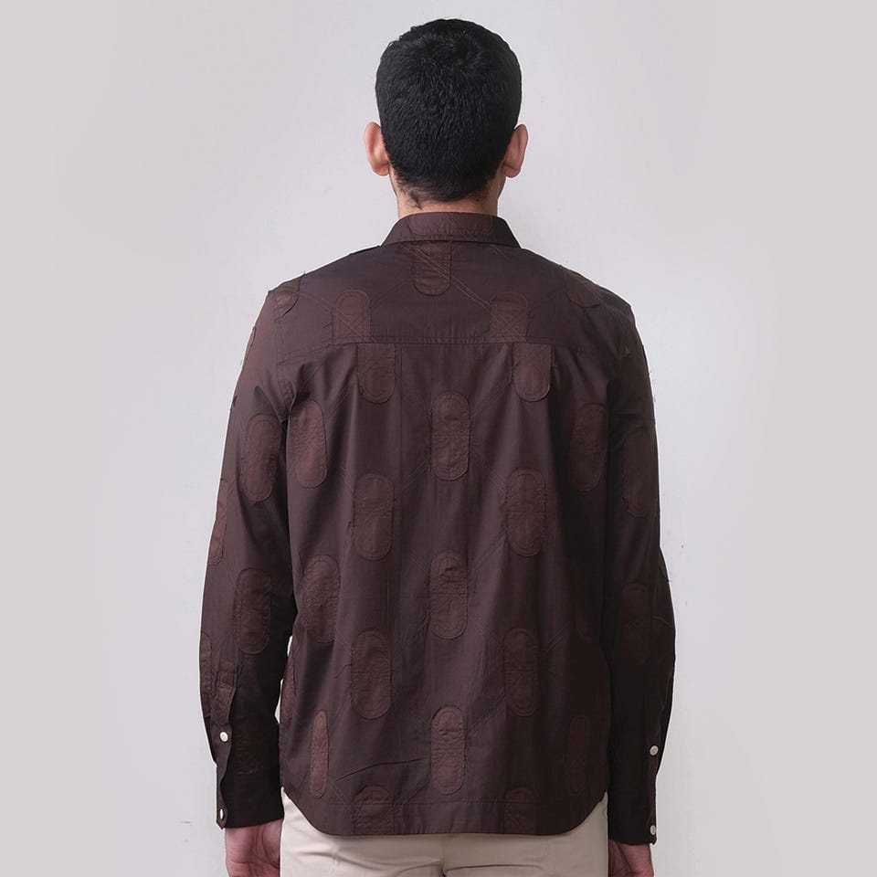 Nucleus Argyle Applique Shirt- CB - image 2