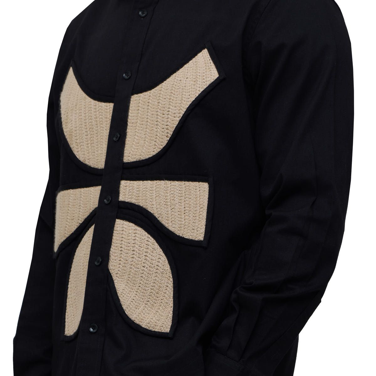 Vertebrae Symbolic Shirt Full Sleeves- Black - image 6