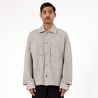 Collagen Overshirt 101- Gray view 1