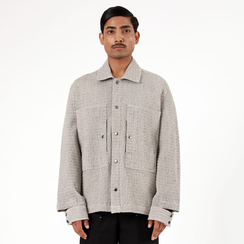 Collagen Overshirt 101- Gray