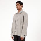 Collagen Overshirt 101- Gray view 2