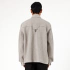 Collagen Overshirt 101- Gray view 4
