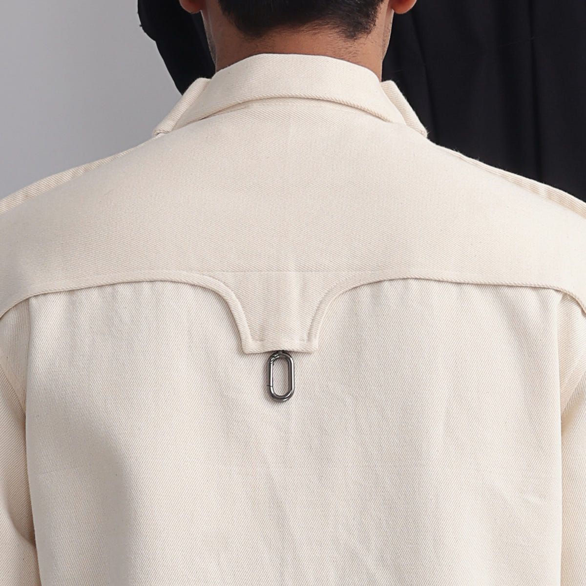 Epidermis Overshirt- Off-White - image 4