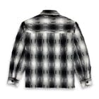 Medullary Ombre Checks Shirt- Black view 6