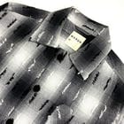 Medullary Ombre Checks Shirt- Black view 7