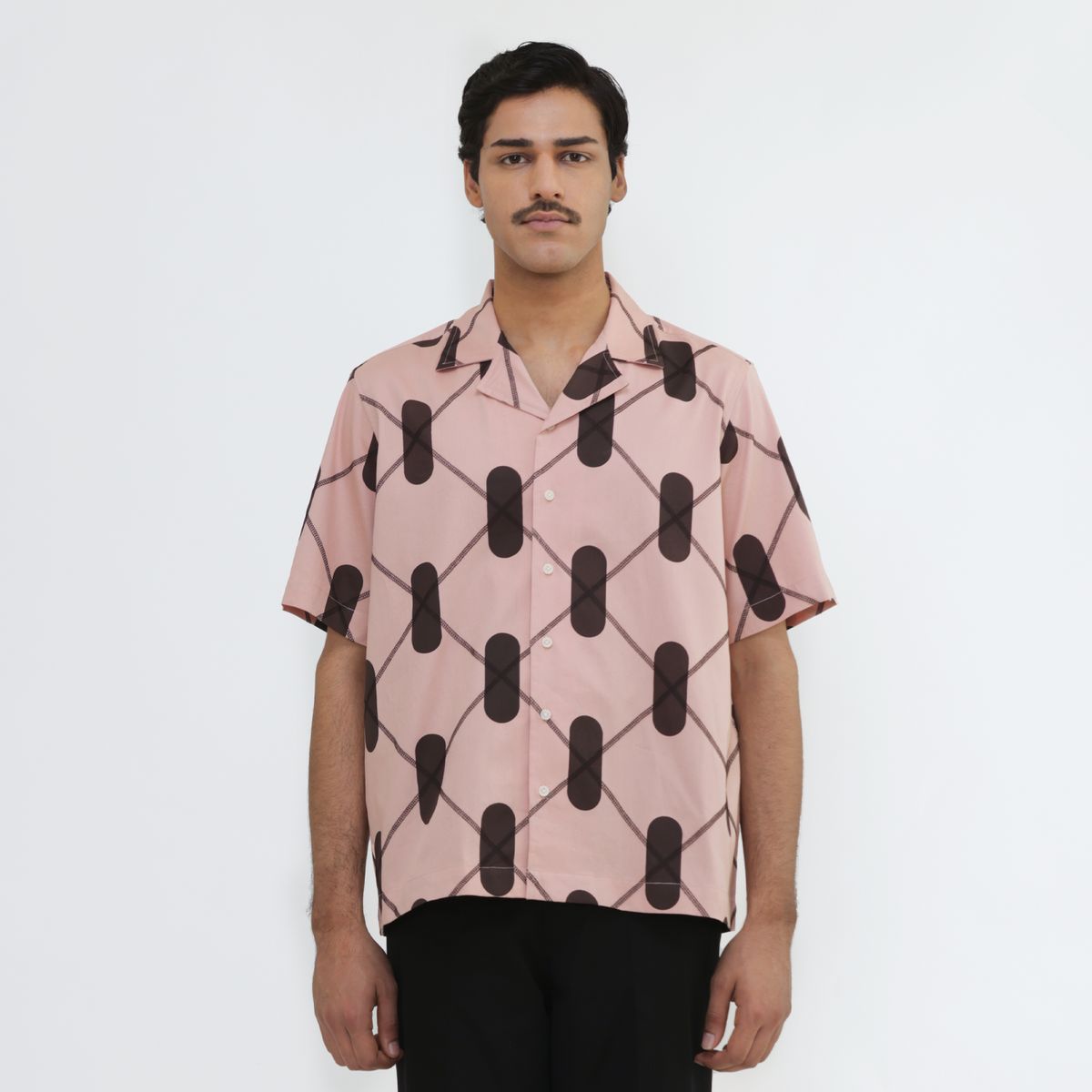 DNA Argyle Shirt- Salmon - image 2