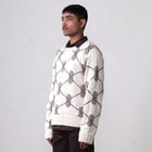 DNA Argyle Hand-Knitted Sweater -OW view 2