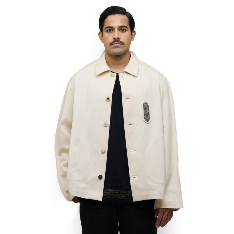Epidermis Overshirt- Off White- 02