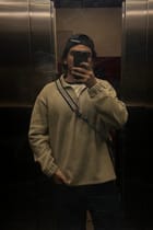 Oatmeal Marl Quarter Zipper view 3