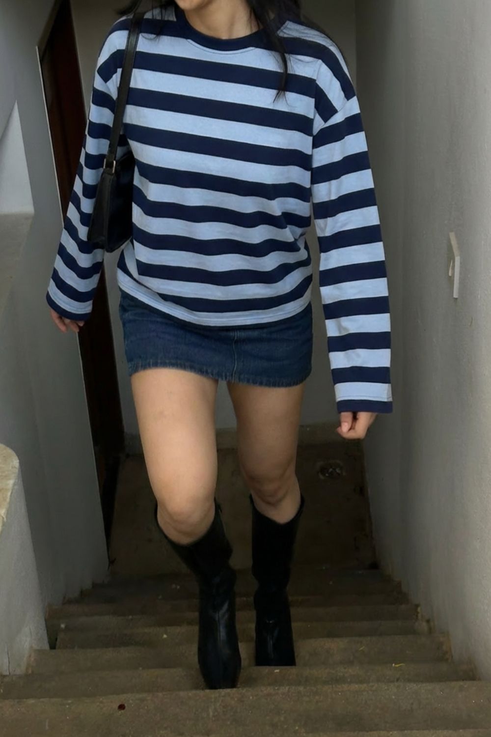 Pool Tiles Stripe Tee - image 1