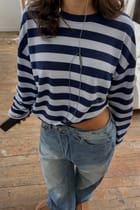 Pool Tiles Stripe Tee view 2