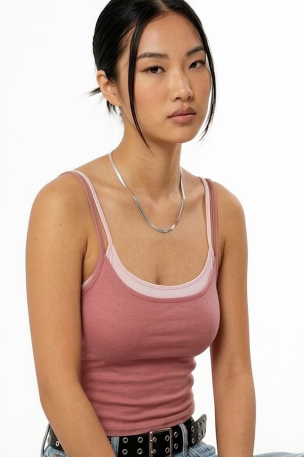 Milk Studios — Double Scoop Tank - Pink