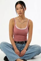Double Scoop Tank - Pink view 5
