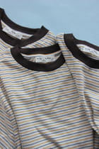 Burnt Toast Stripe tee view 3