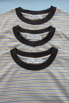 Burnt Toast Stripe tee view 7
