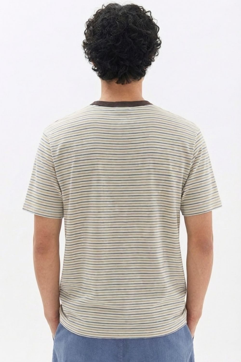 Burnt Toast Stripe tee - image 9