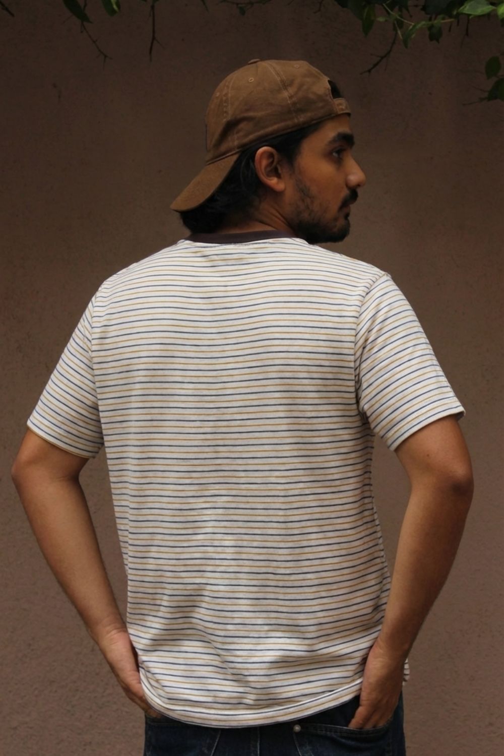 Burnt Toast Stripe tee - image 10