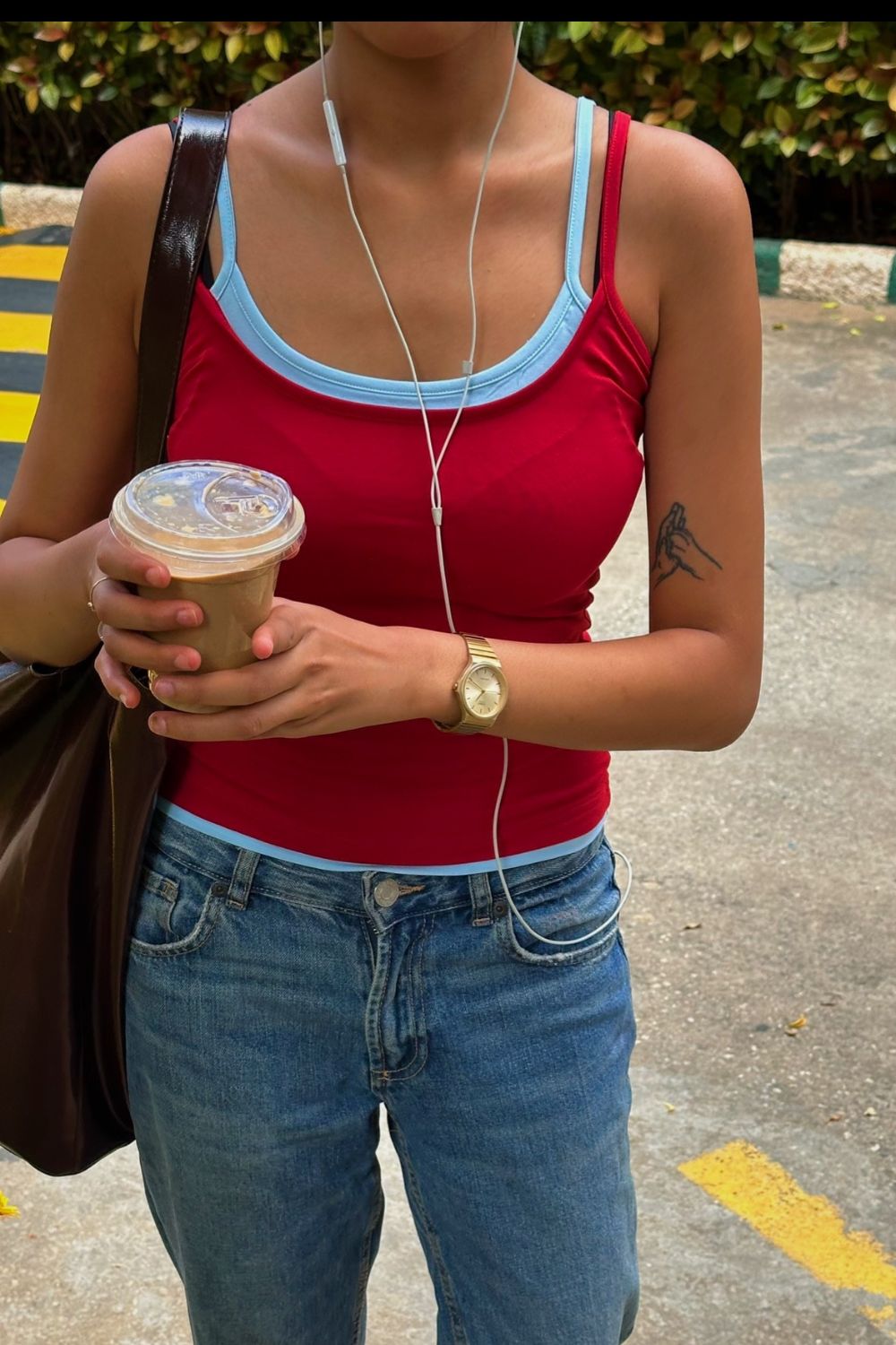 Double Scoop Tank - Red & Blue - image 2