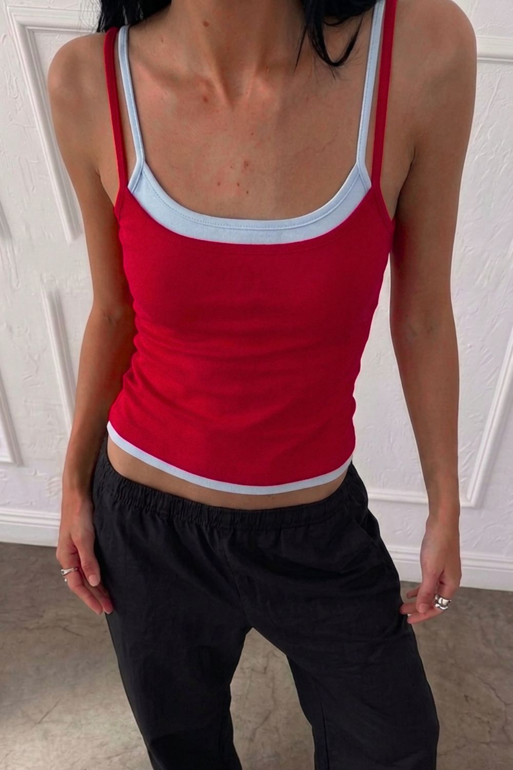 Double Scoop Tank - Red & Blue - image 6