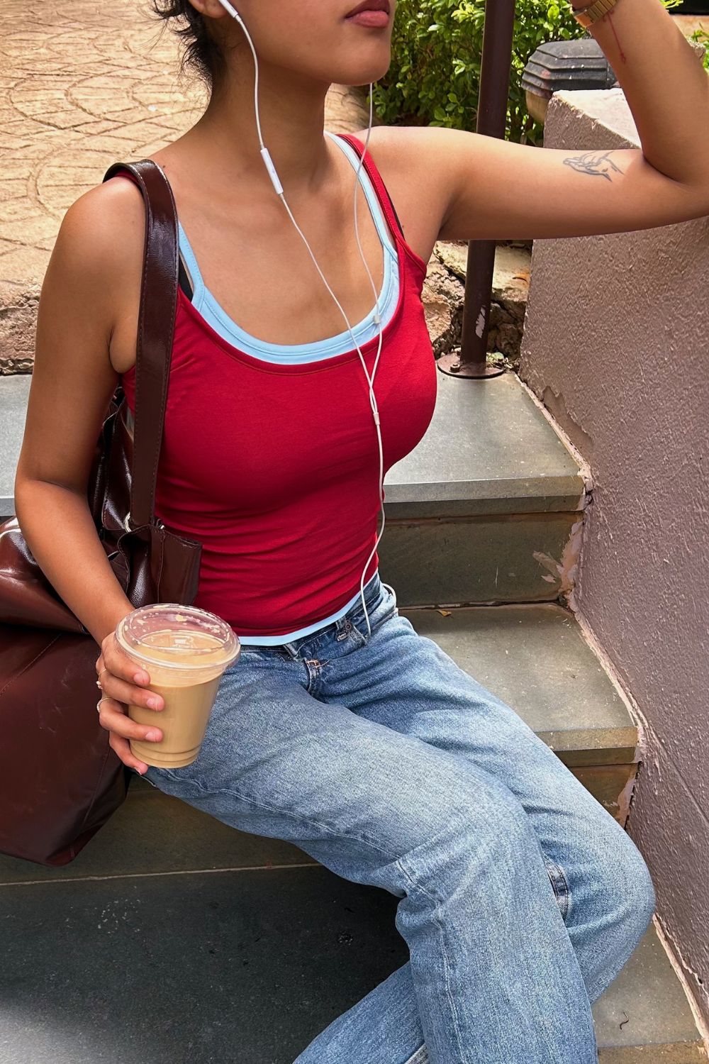 Double Scoop Tank - Red & Blue - image 7