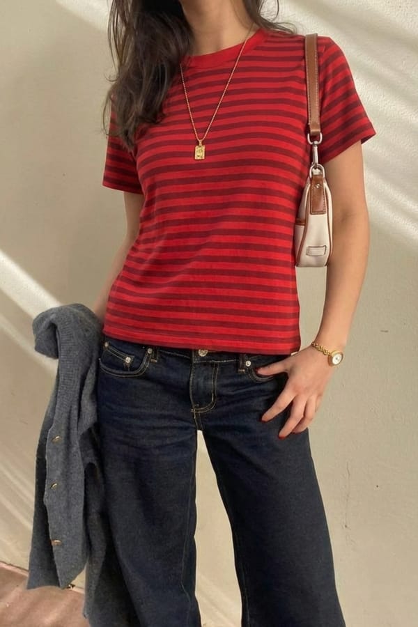 Milk Studios — Retro Red Tee