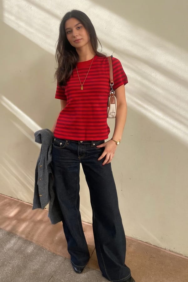 Milk Studios — Retro Red Tee