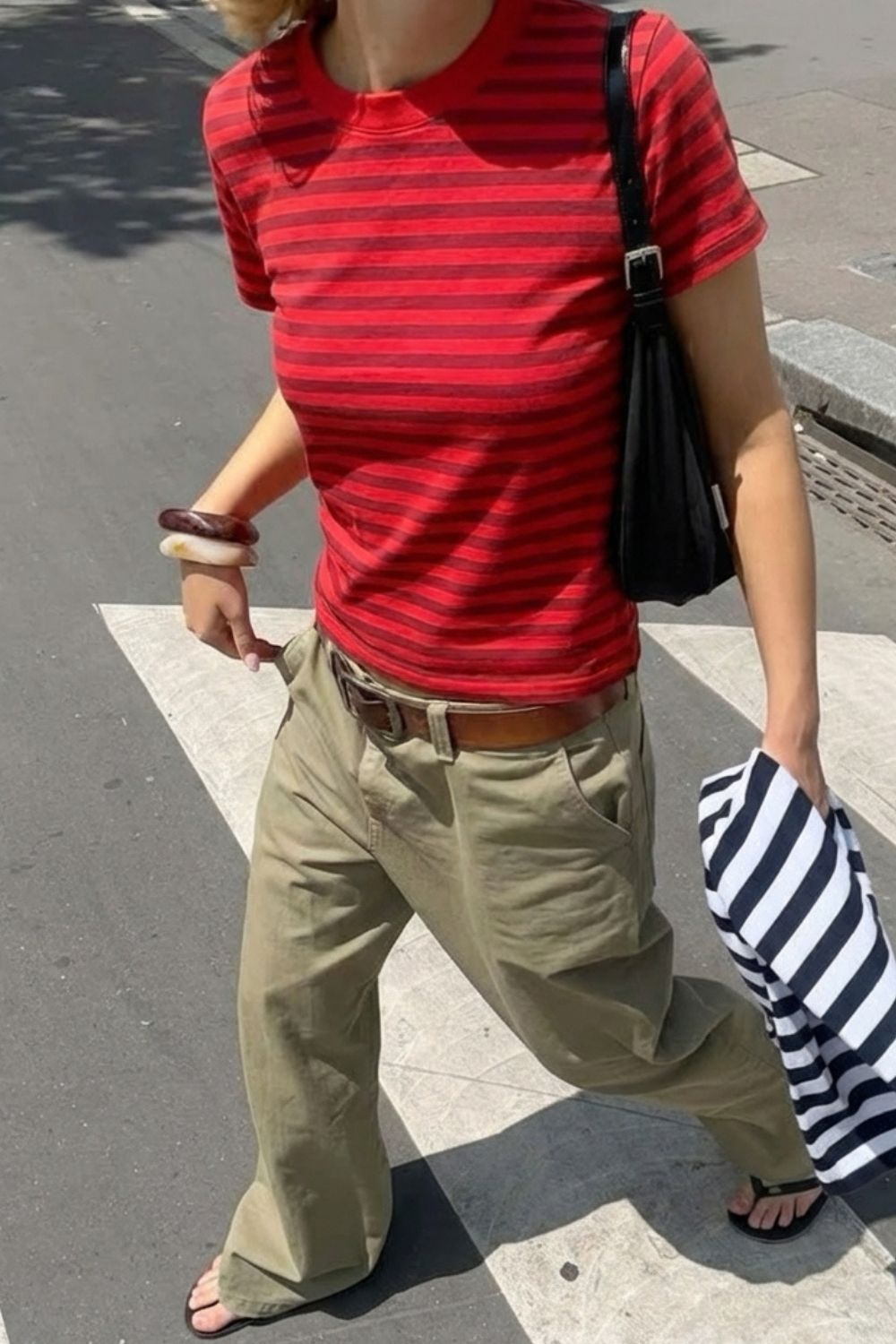 Retro Red Tee - image 4