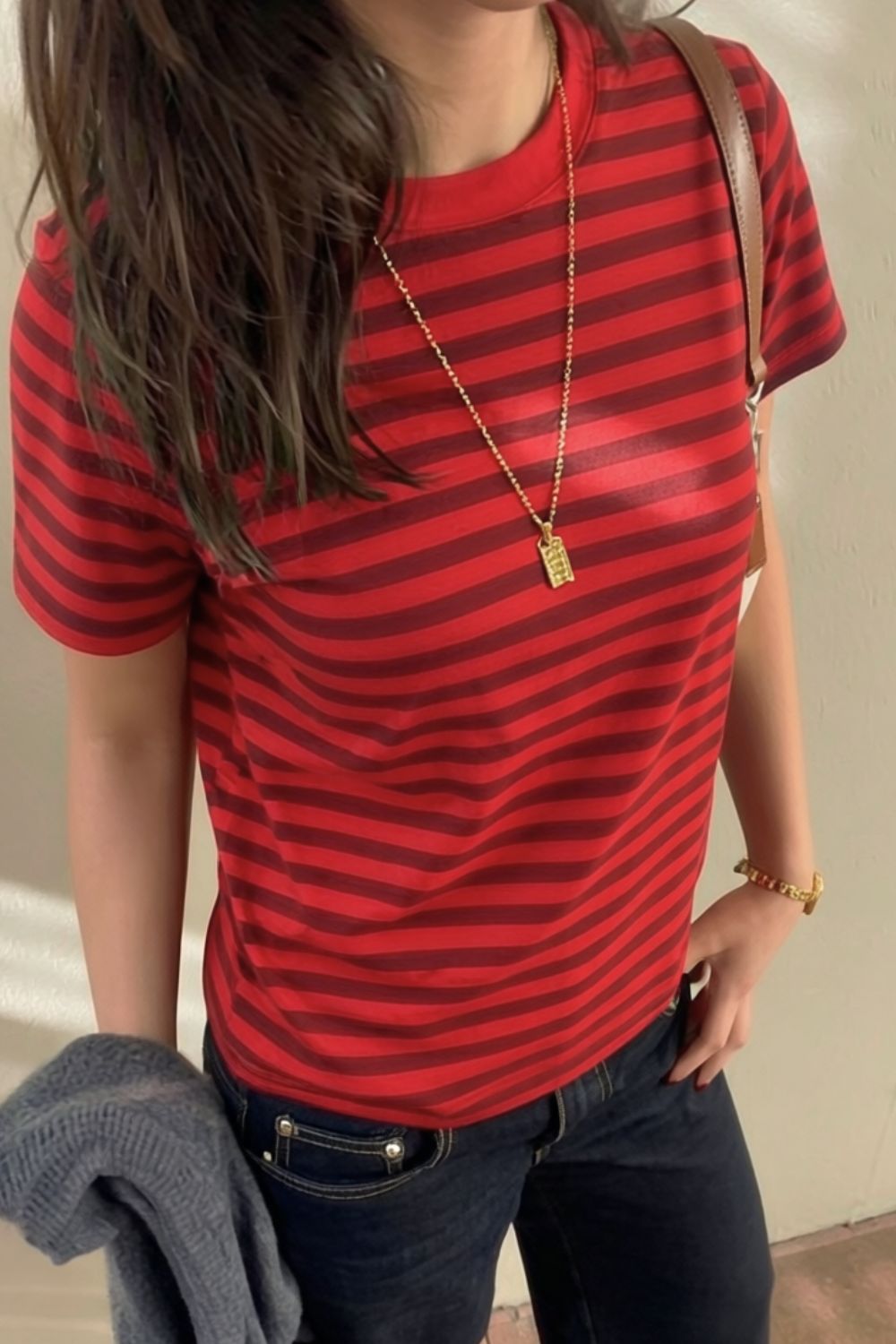 Retro Red Tee - image 5