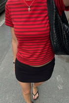Retro Red Tee view 7