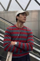 Lake Side Long Sleeve - Maroon view 1