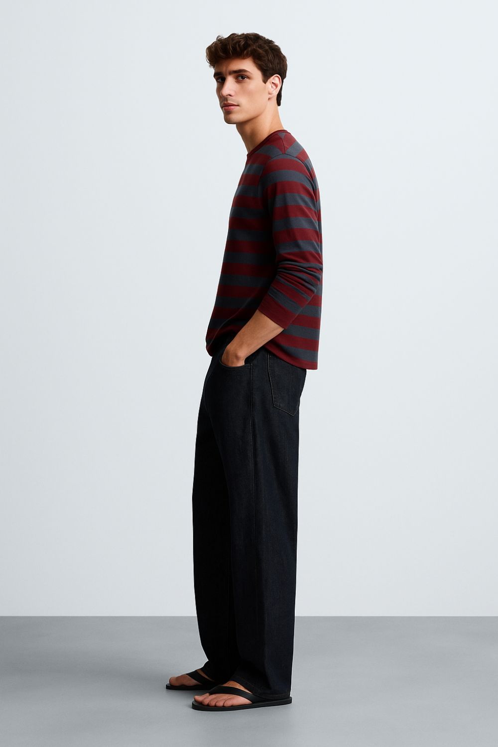 Lake Side Long Sleeve - Maroon - image 10