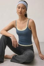Double Scoop Tank - Steel Blue view 3