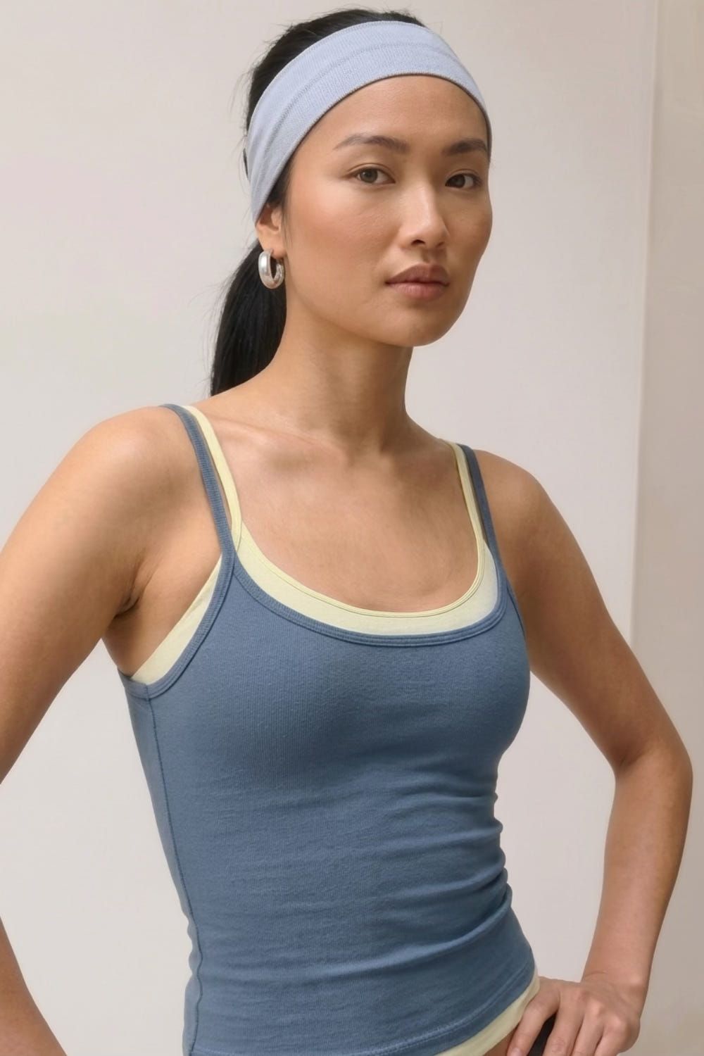 Double Scoop Tank - Steel Blue - image 9