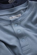 Daybreak Henley - Sky Blue view 2