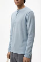 Daybreak Henley - Sky Blue view 4