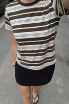 Butter and Jam Striped Tee - Women view 5