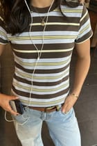 Butter and Jam Striped Tee - Women view 8