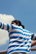 Sun Stripe Long Sleeve Tee view 1