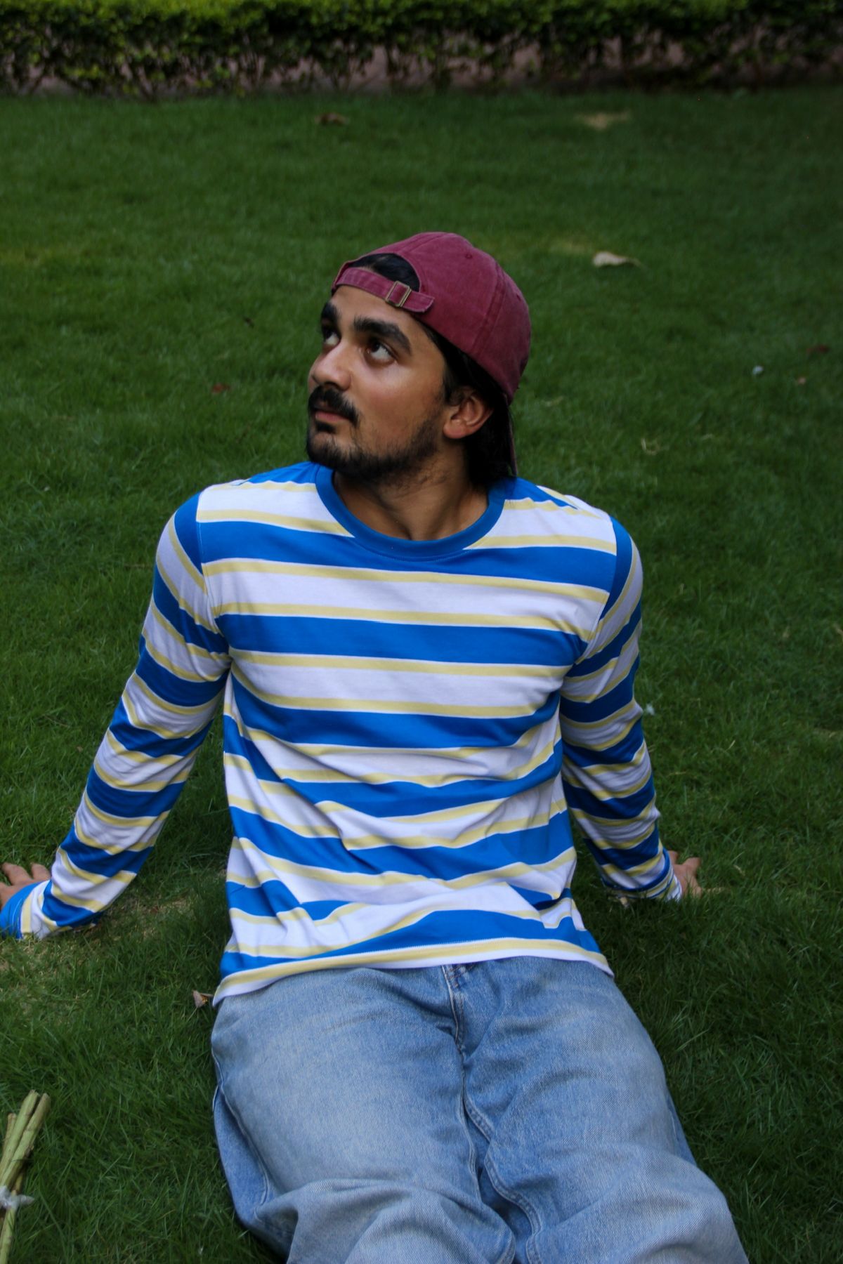 Sun Stripe Long Sleeve Tee - image 4