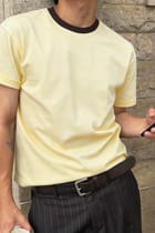 Sun and Surf Tee - Brown Rib view 16