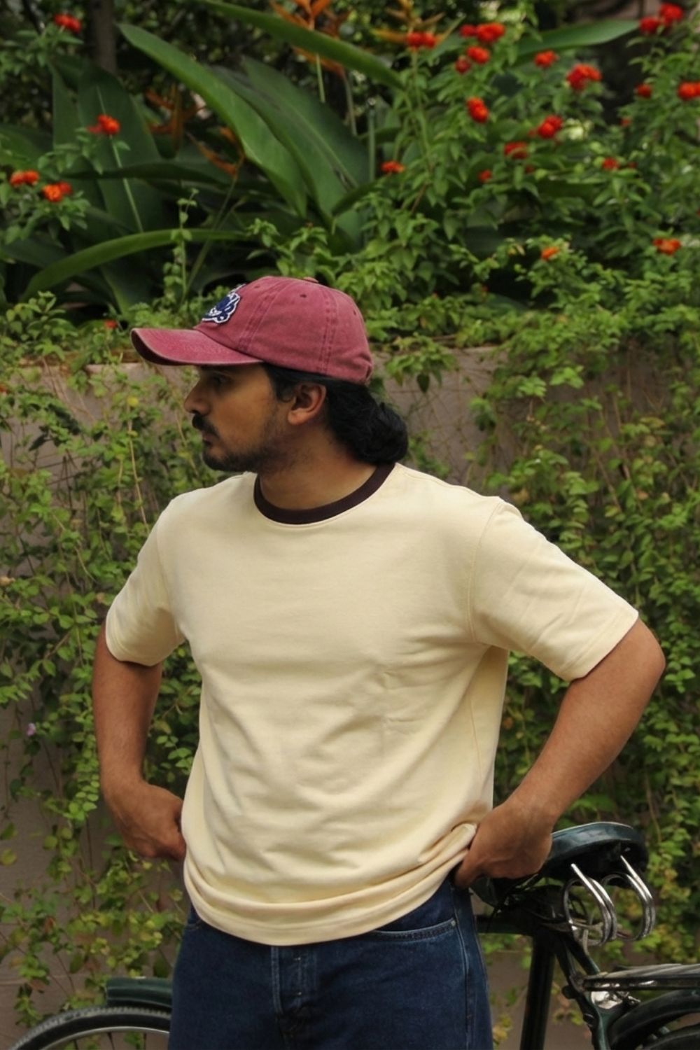 Sun and Surf Tee - Brown Rib - image 3