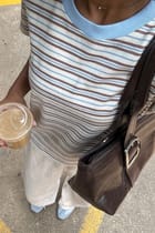 Cream Soda Stripe Tee view 5