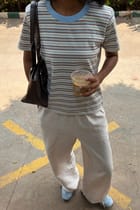 Cream Soda Stripe Tee view 6