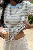 Cream Soda Stripe Tee view 10