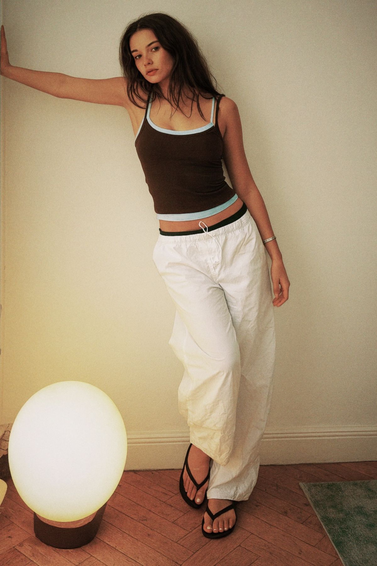 Double Scoop Tank - Brown and Blue - image 10