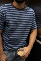 Slow Tide Stripe Tee view 5