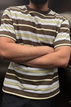 Butter and Jam Striped Tee - Men view 2