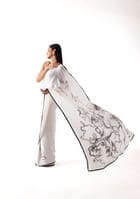 DYE PAINTED SAREE view 1