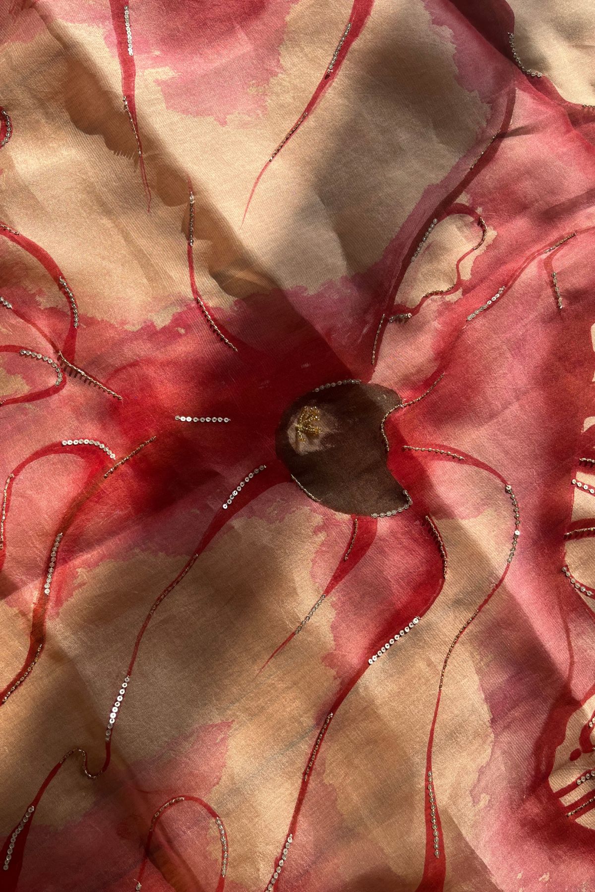 Hibiscus Dupatta - image 4